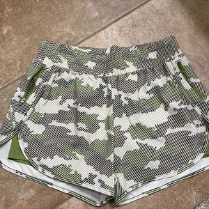 Camo athletic shorts